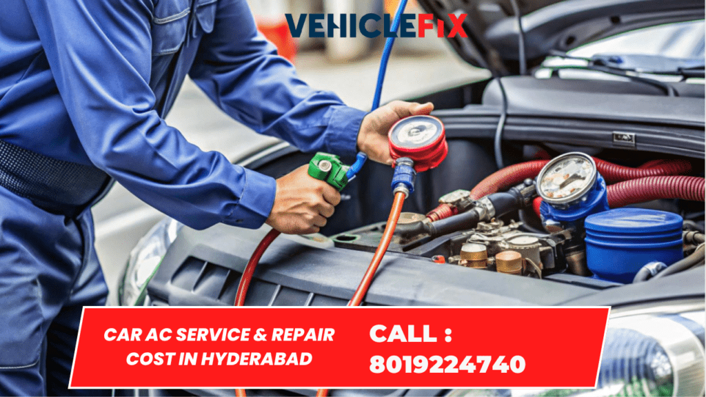 Less Car AC Service & Repair Cost in Hyderabad | Near me